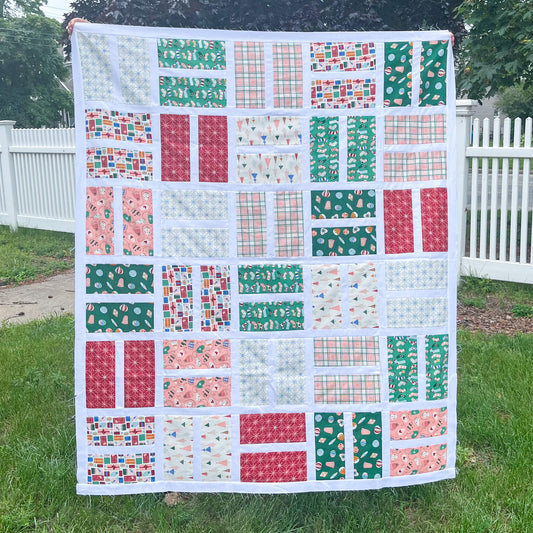 Make The Courtyard Quilt: A Warm and Cozy Quilt Kit