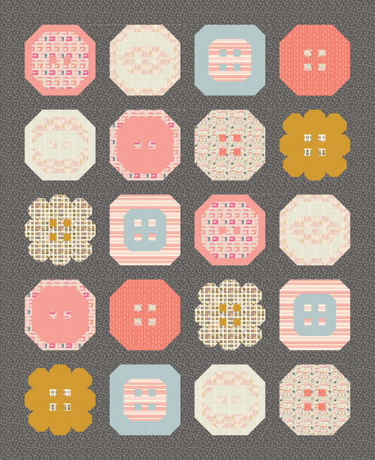 Buttoned Up Quilt Kit
