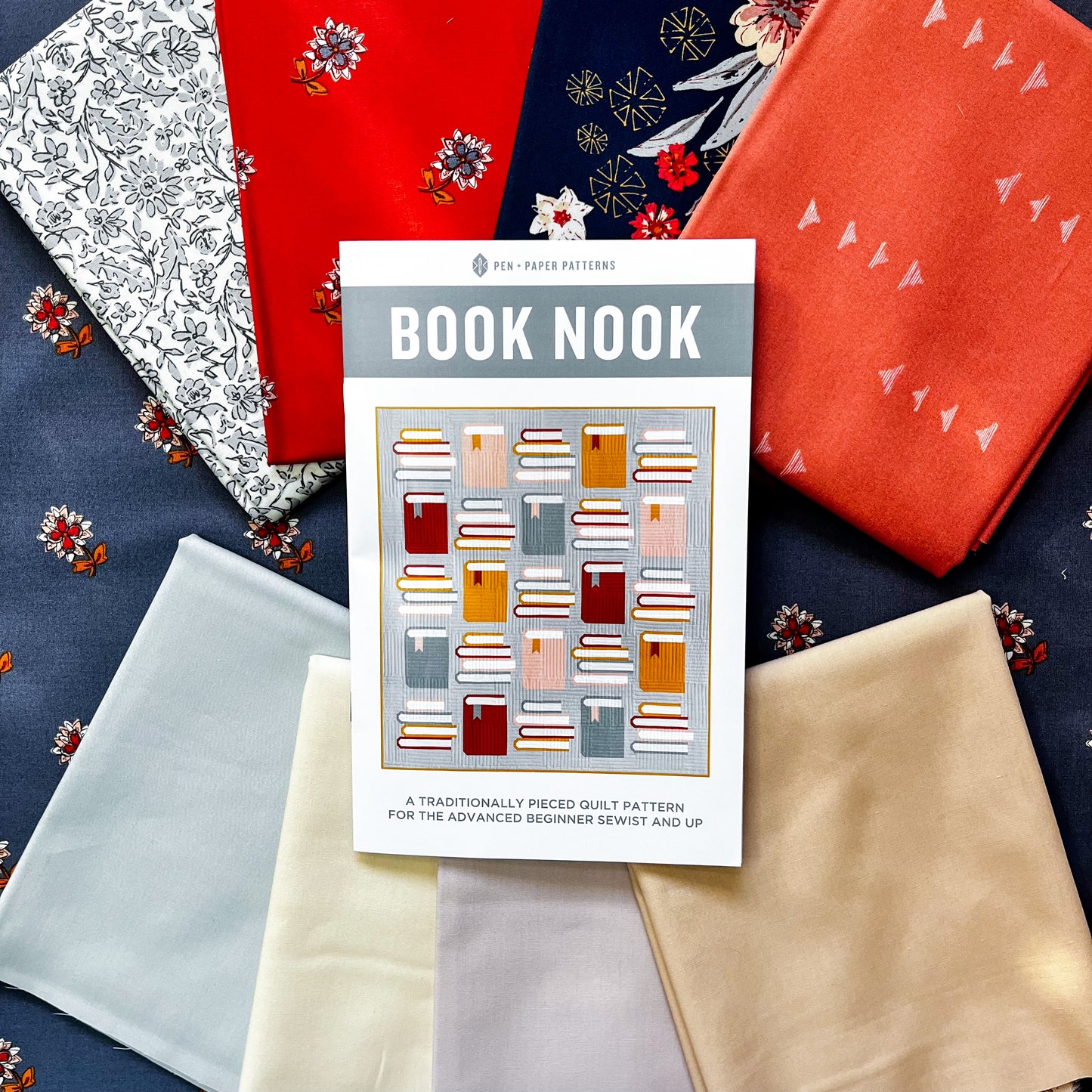 Book Nook Quilt Kit Version 1