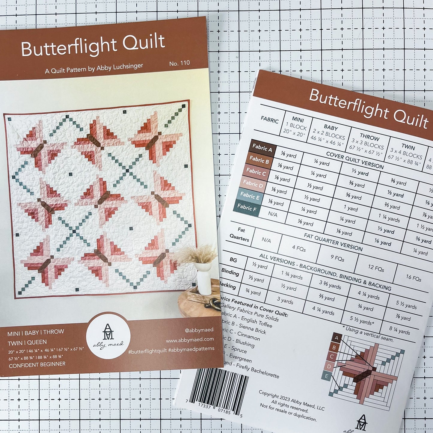 Butterflight Quilt Pattern