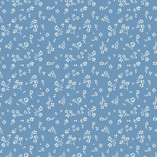 Sprinkled Florets Sky Yardage