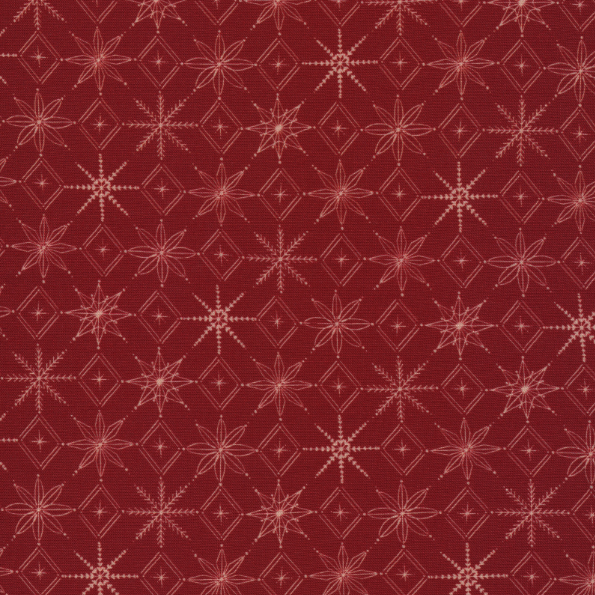 SNOWFLAKES RED - Warm & Cozy Collection
