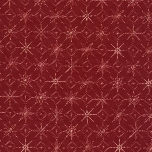 SNOWFLAKES RED - Warm & Cozy Collection